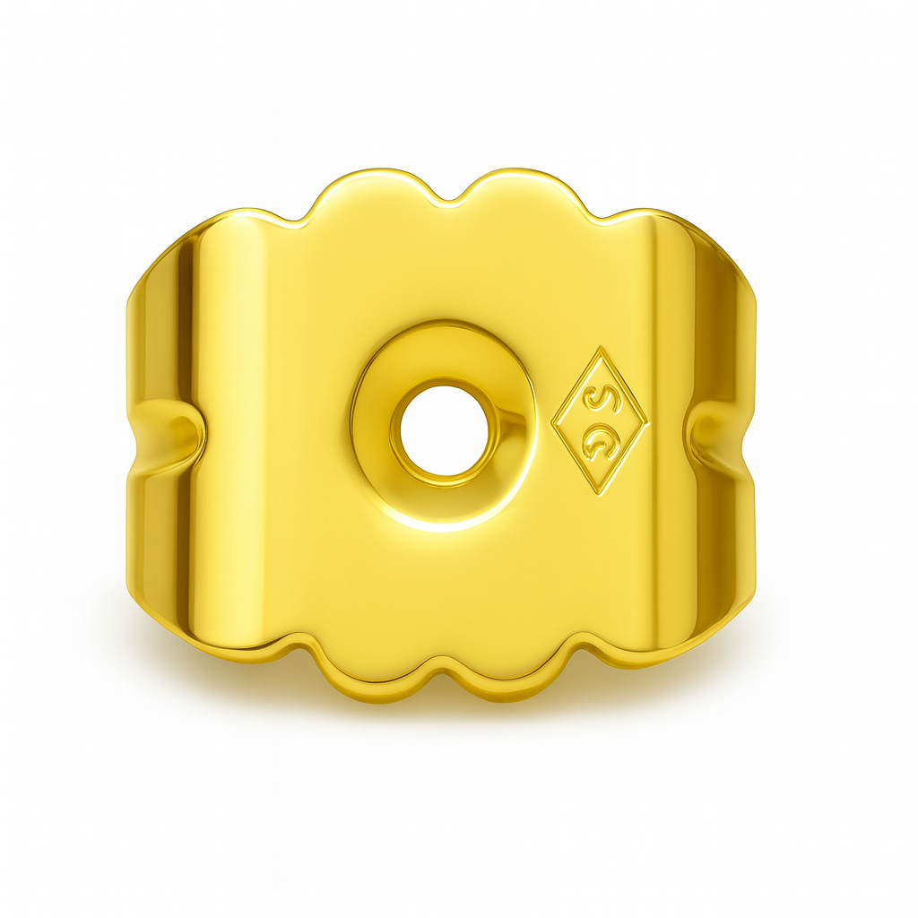 Vlinder Poussette –Groot Model | 14kt Goud